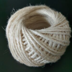 Jutový provázek režná světlá 47g