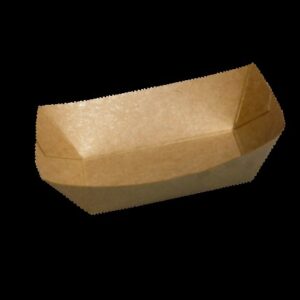 Miska papírová Eko KRAFT na hranolky 117x85x28 mm (250 ks)