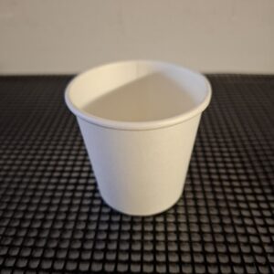 Kelímek papírový CTG bílý bez potisku 0,1 l, průměr 62 mm (50 ks)