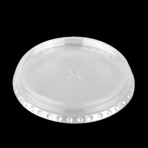 Víčko rPET ploché s křížovým otvorem, průměr 95 mm